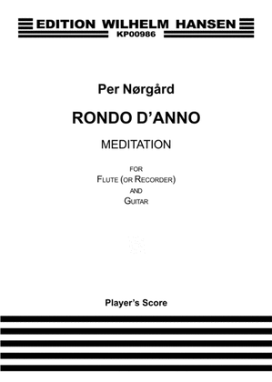 Rondo d'Anno - Meditation