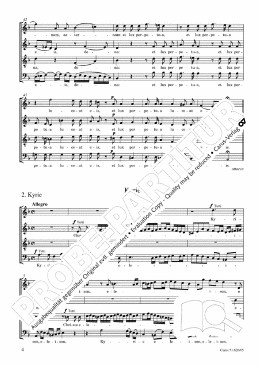 Requiem 4-Part scores gallery preview page 5