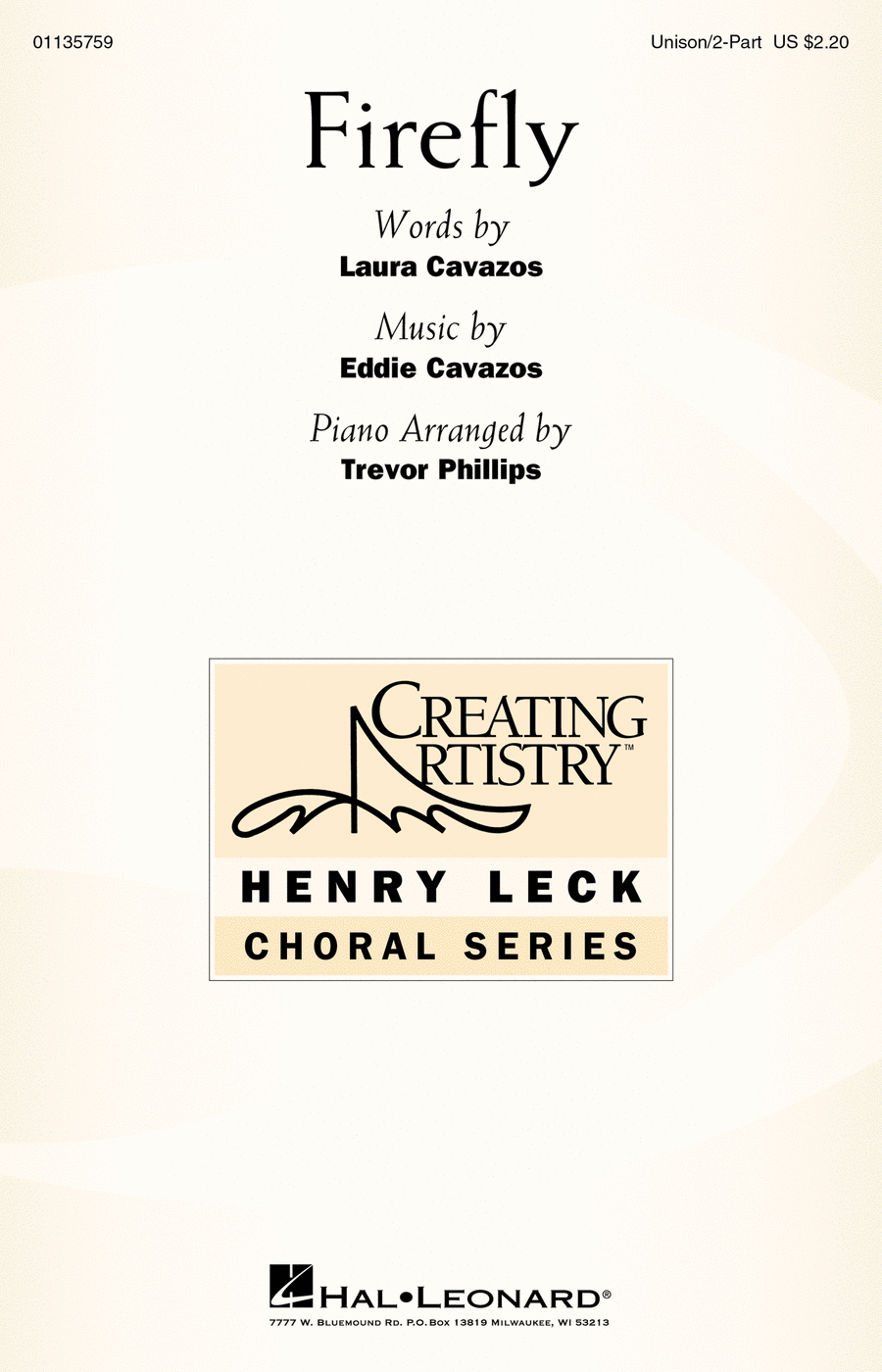 Firefly Unison Choir scores gallery preview page 1