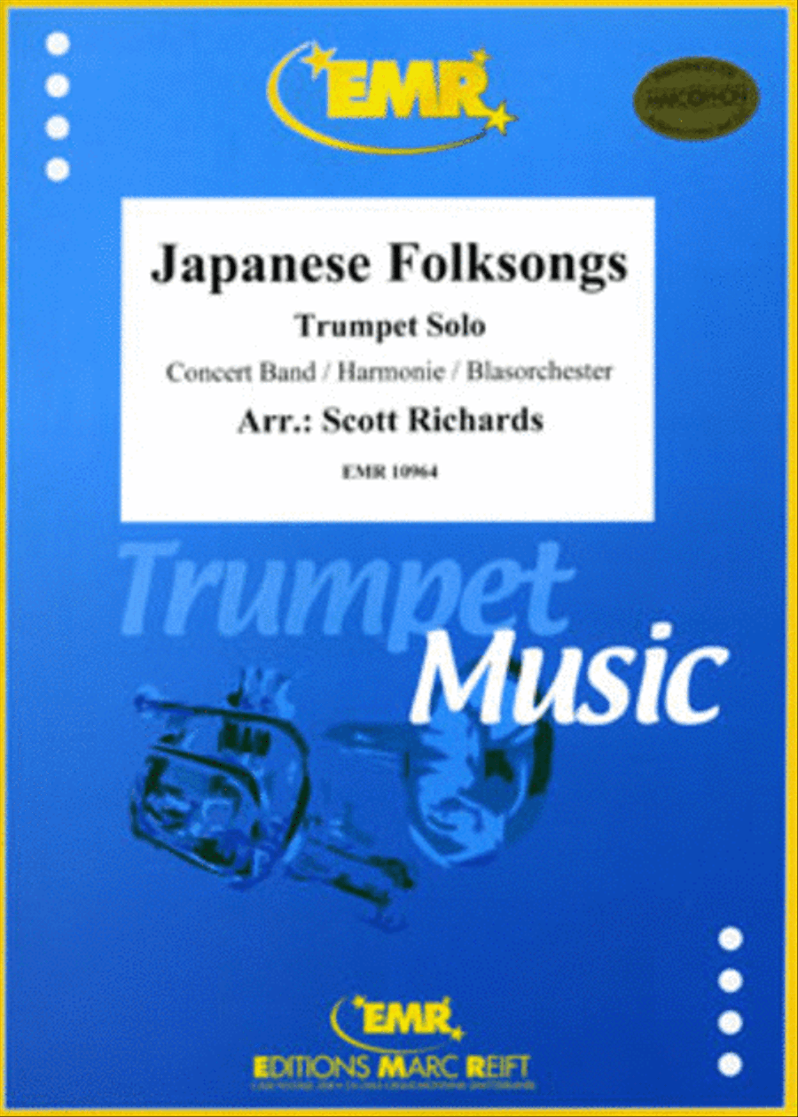 Japanese Folksongs Concert Band scores gallery preview page 1