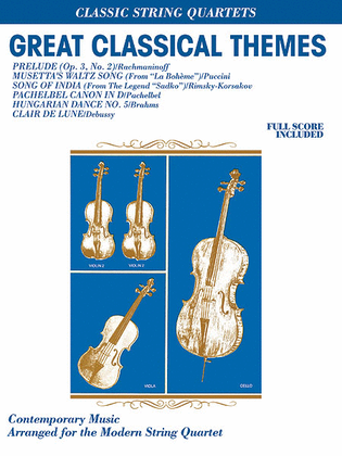 Book cover for Great Classical Themes