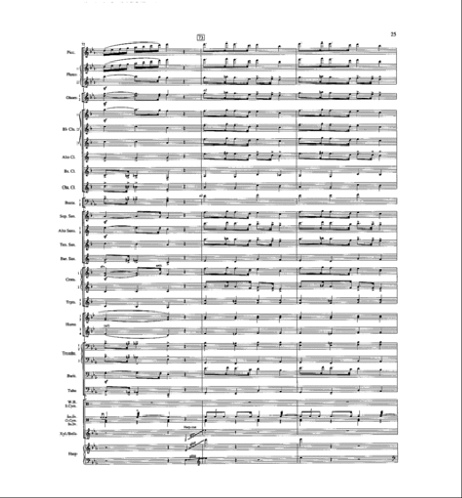 Country Gardens Concert Band scores gallery preview page 20