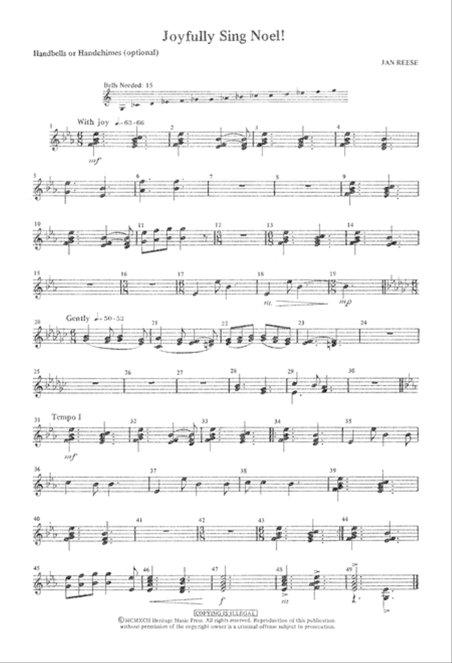 Joyfully Sing Noel 2-Part scores gallery preview page 8