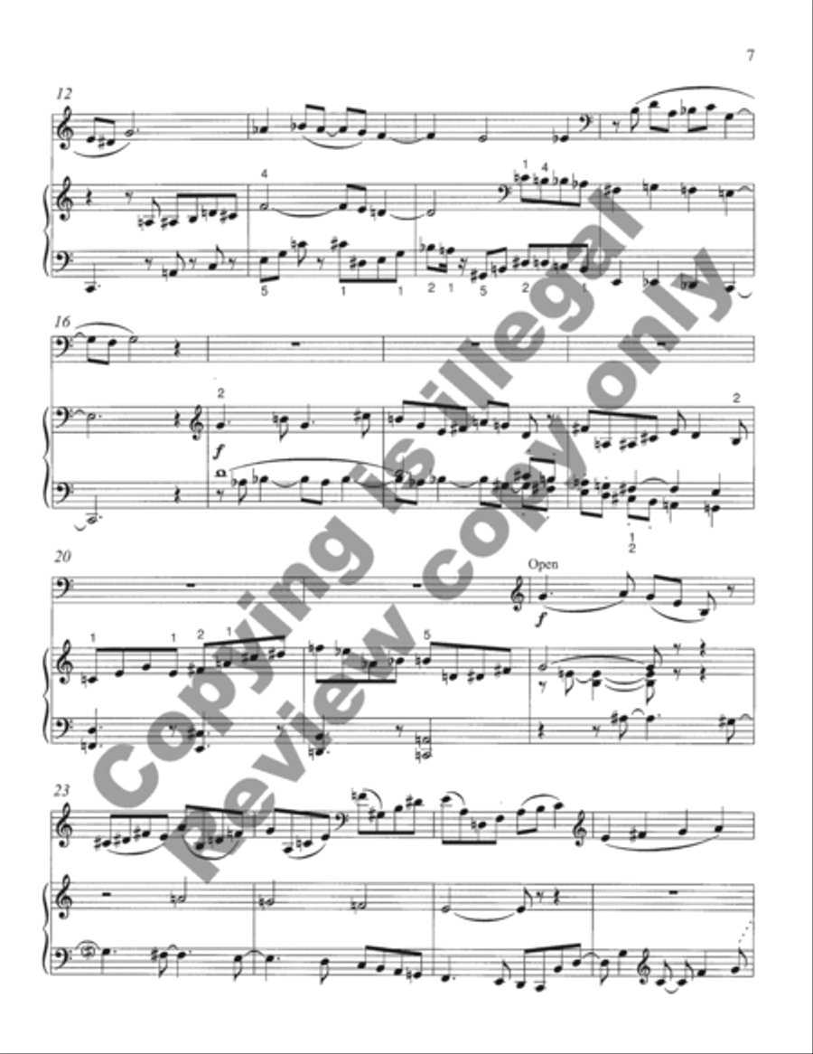 Solemnities Trombone scores gallery preview page 5