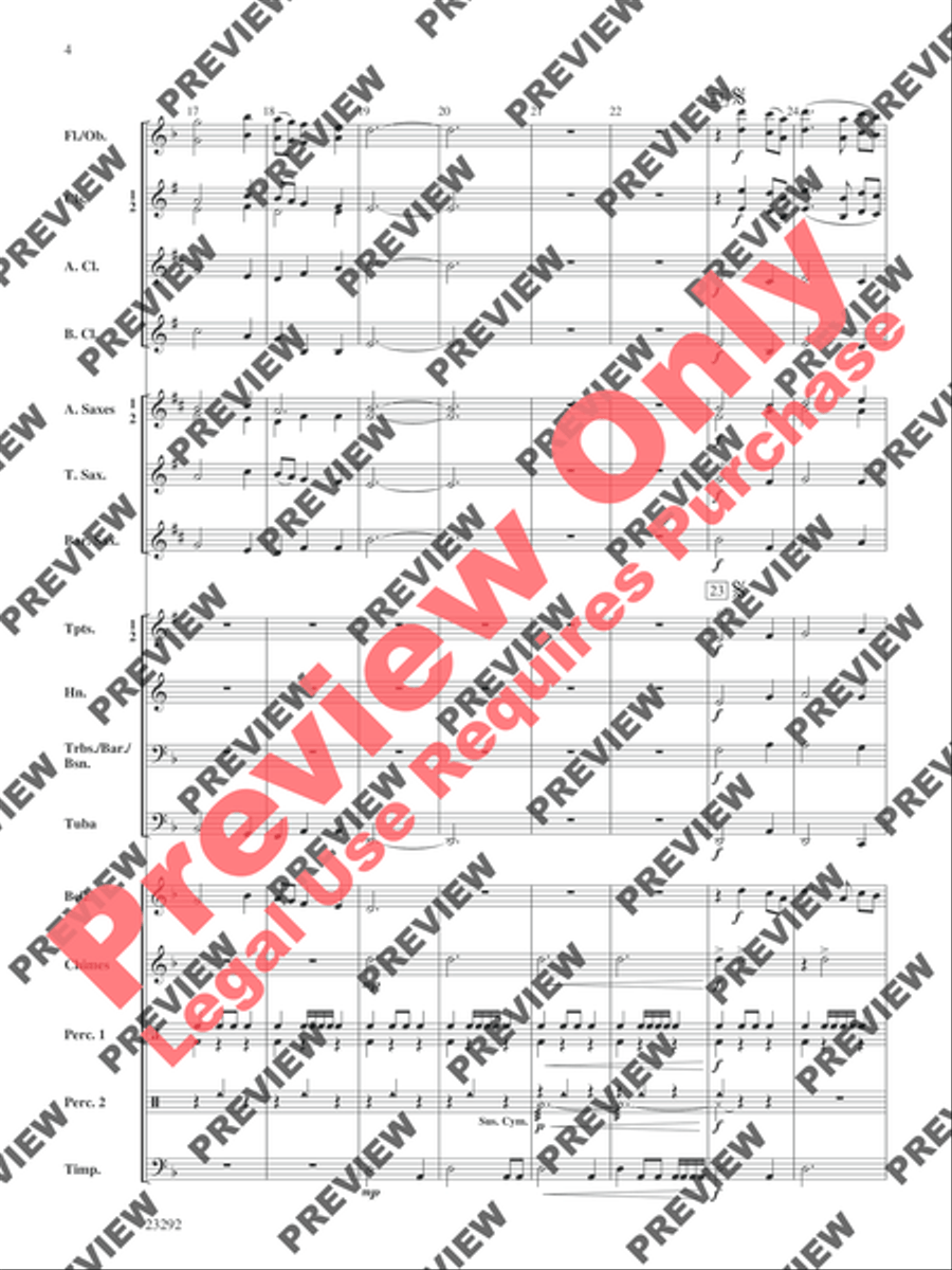 Castles and Dragons Castles and Dragons Concert Band scores gallery preview page 17