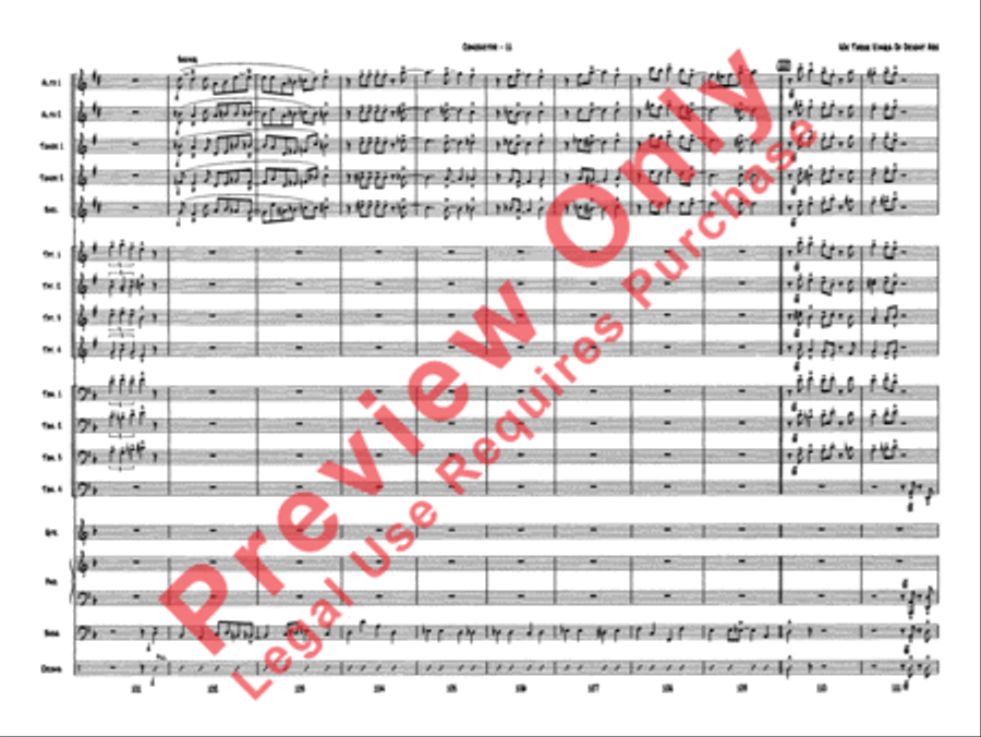 We Three Kings of Orient Are Jazz Ensemble scores gallery preview page 13