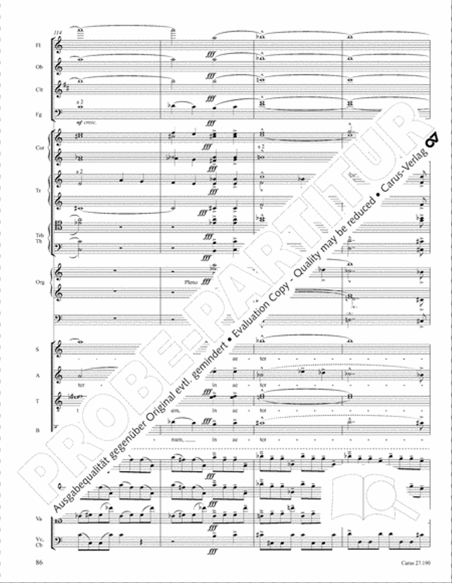 Te Deum 4-Part scores gallery preview page 93