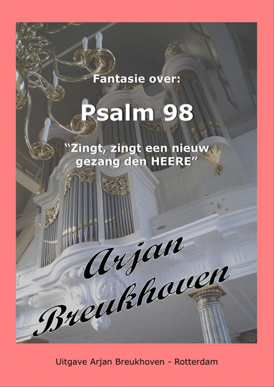 Fantasie over Psalm 98 Organ scores gallery preview page 1