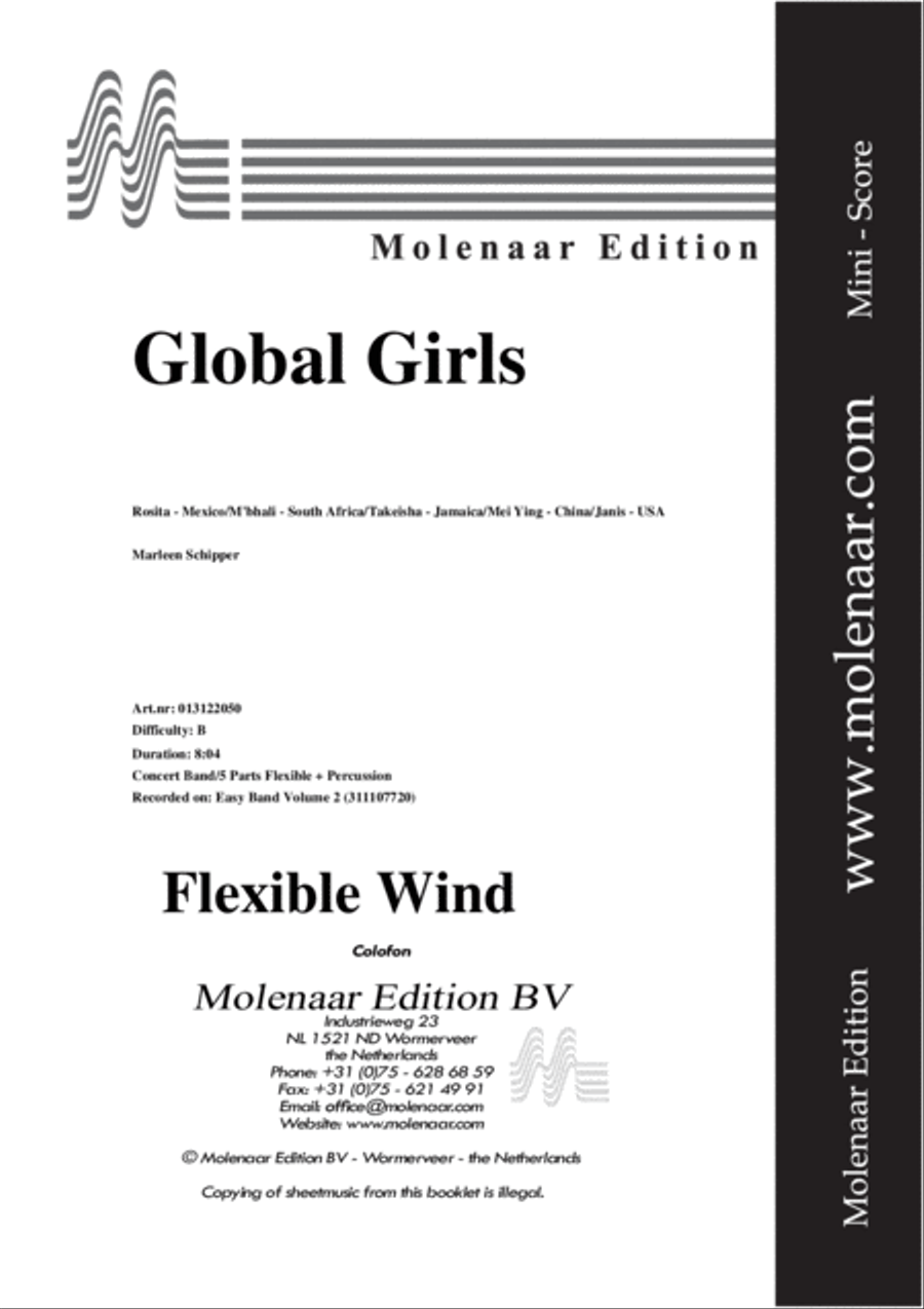 Global Girls Concert Band scores gallery preview page 2