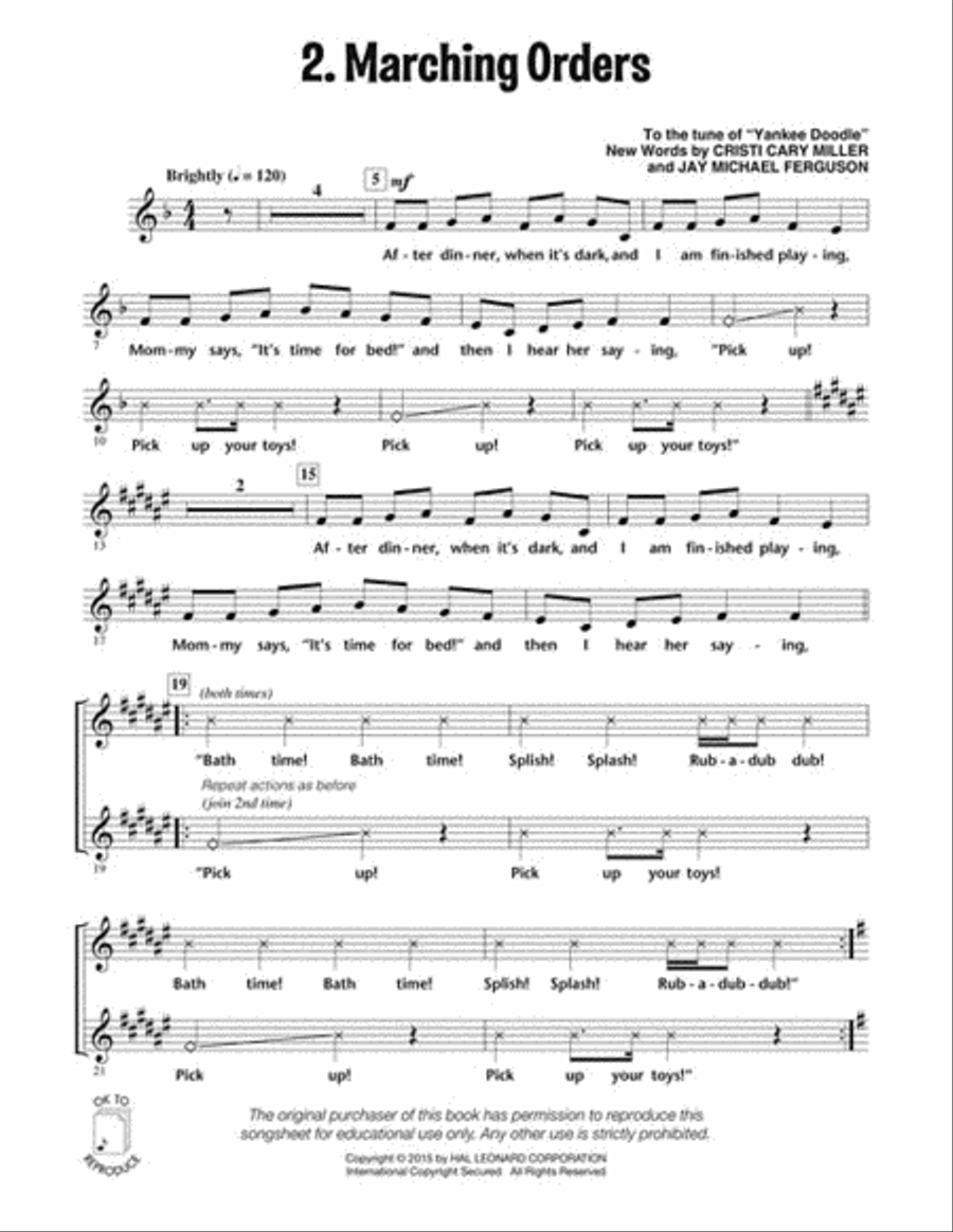 Pajama Party! Choir scores gallery preview page 4