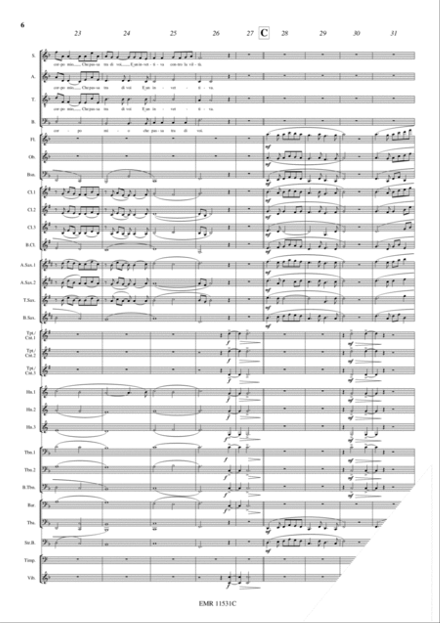 La Califfa 4-Part scores gallery preview page 7