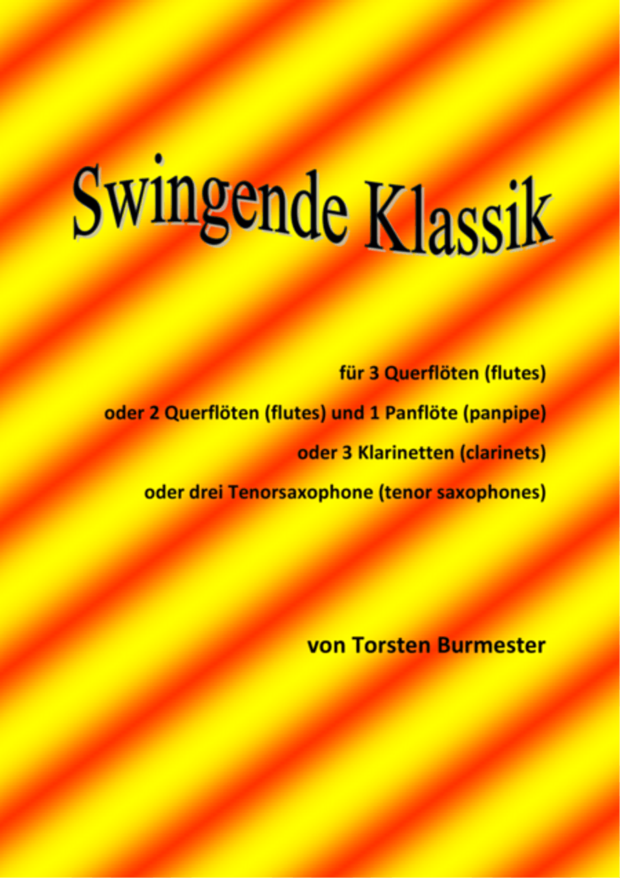 Swingende Klassik / swinging classic Small Ensemble scores gallery preview page 1
