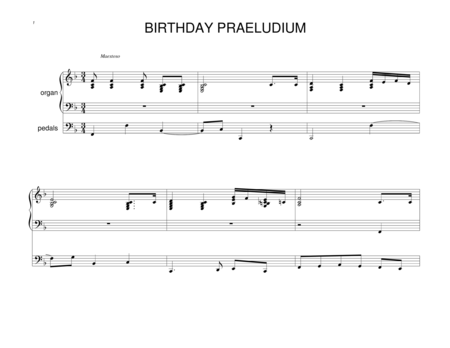 Birthday Praeludium