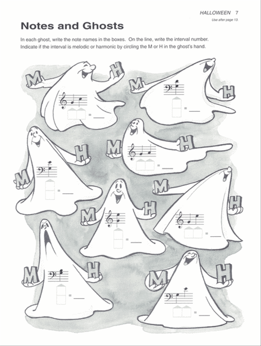 Alfred's Basic Piano Course Theory Through the Year, Level 2 Piano Method scores gallery preview page 2