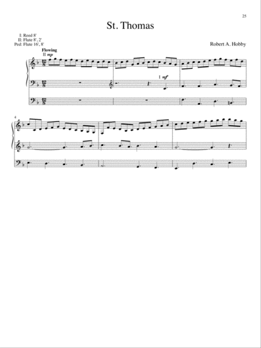 Twenty Hymn Introductions for Organ Organ Solo scores gallery preview page 9