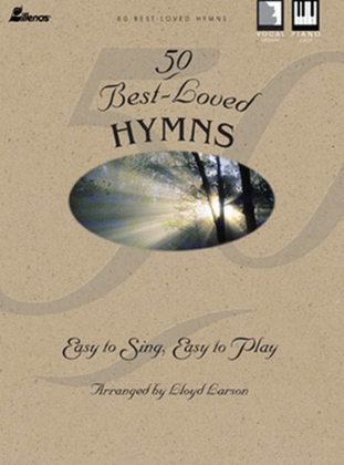 Book cover for 50 Best-Loved Hymns
