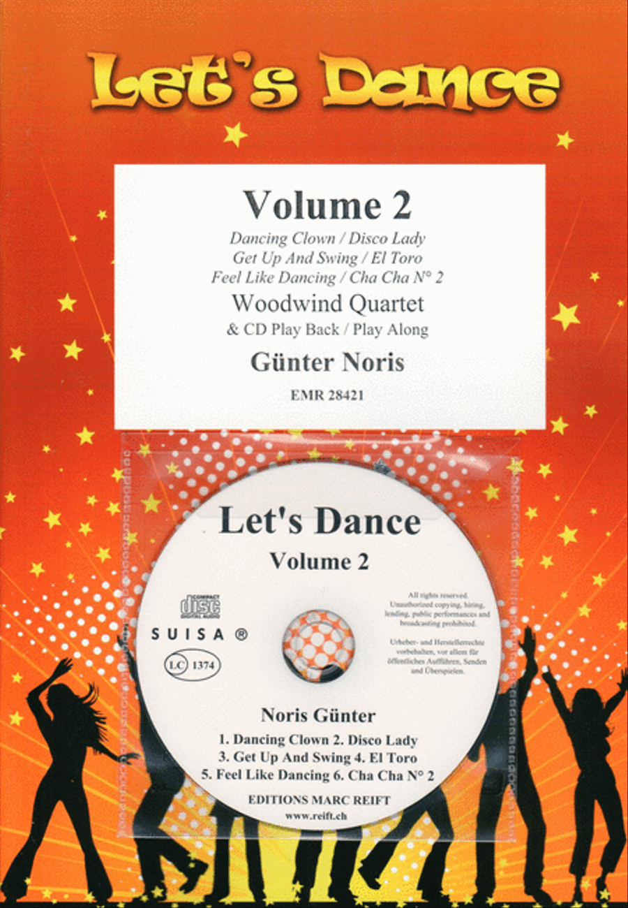 Let's Dance Volume 2 Woodwind Quartet scores gallery preview page 1