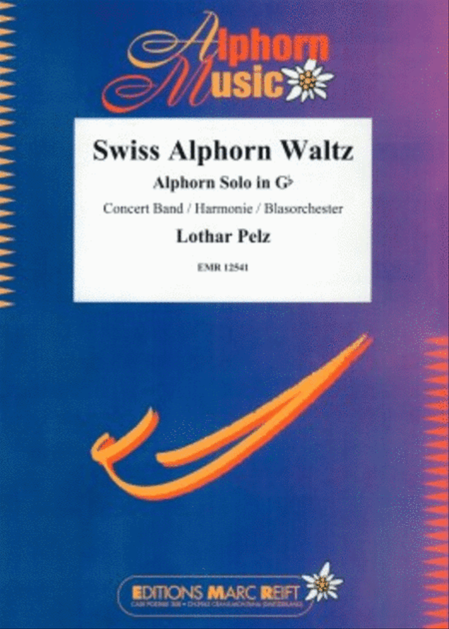 Swiss Alphorn Waltz Concert Band scores gallery preview page 1