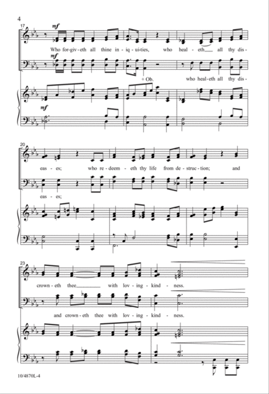 All Within Me 4-Part scores gallery preview page 4