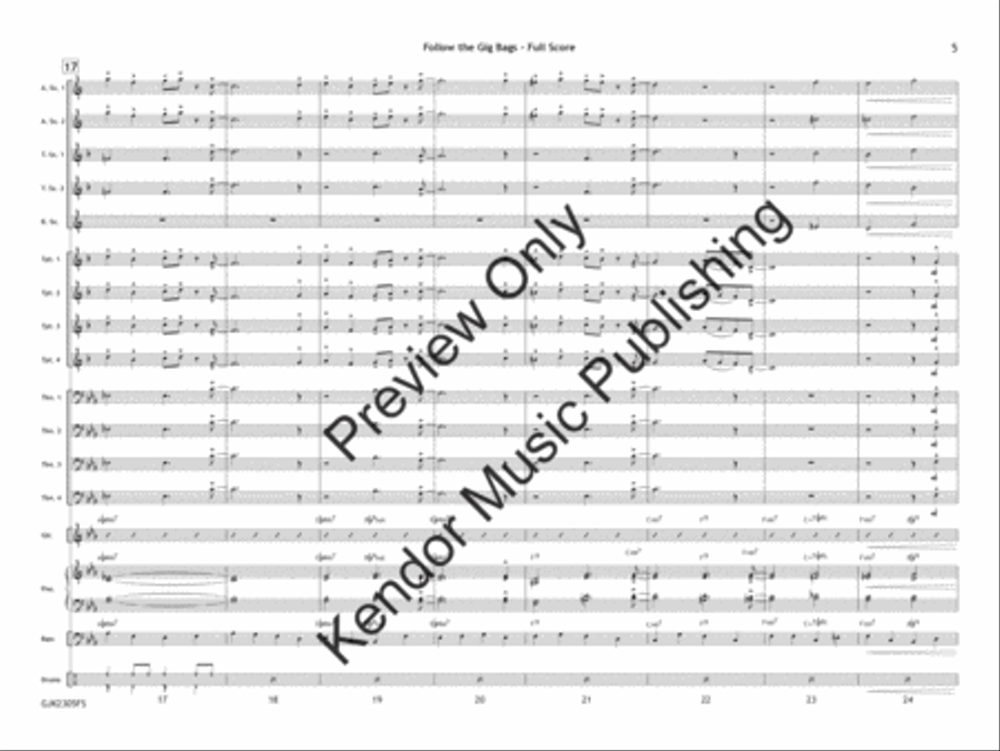 Bossa Doce Bossa Doce Jazz Ensemble scores gallery preview page 6
