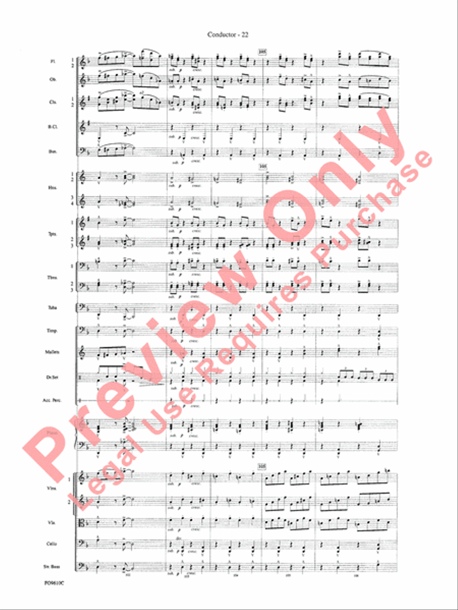 A Salute to the Big Apple Full Orchestra scores gallery preview page 24