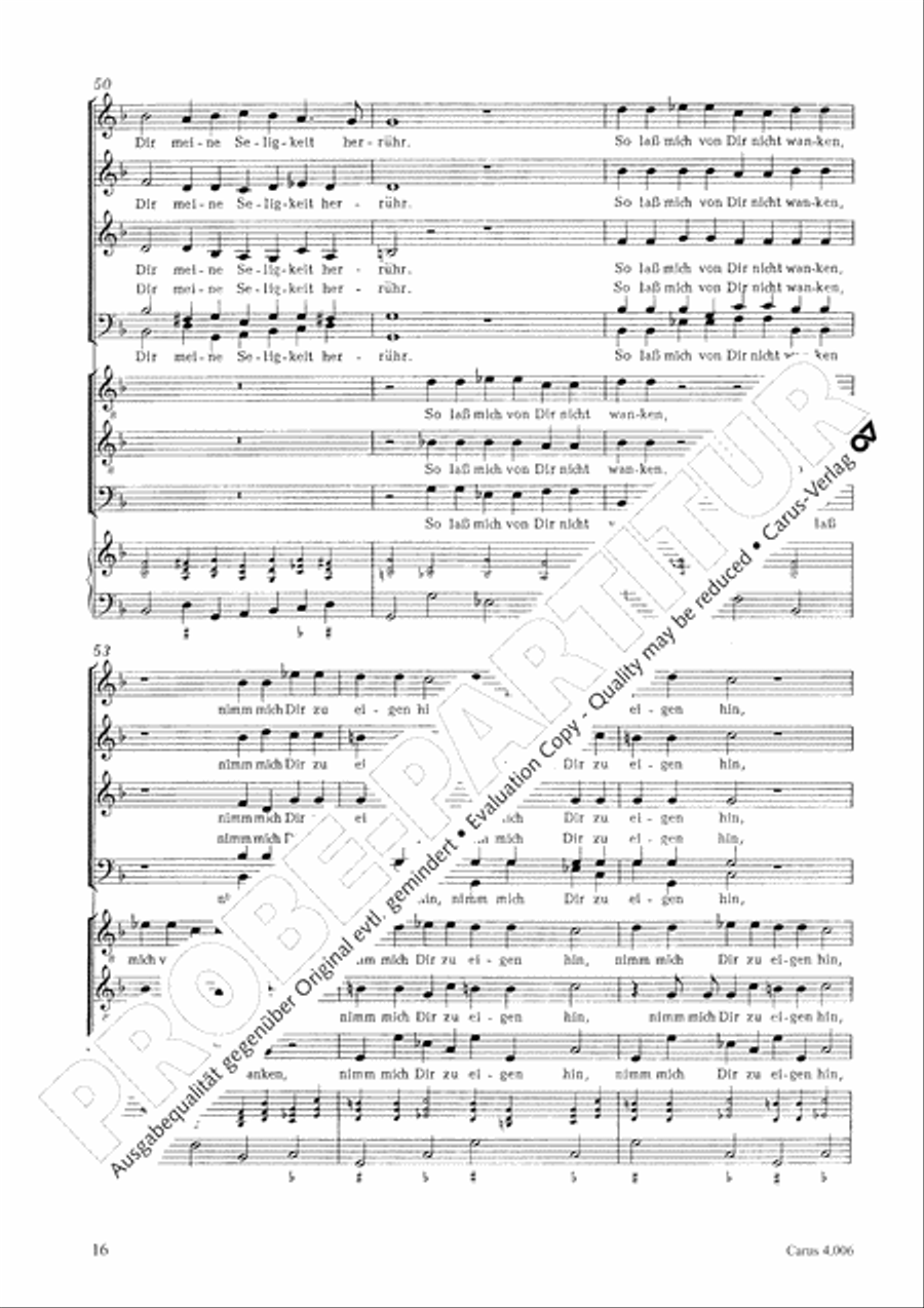 Ten motets Choir scores gallery preview page 18
