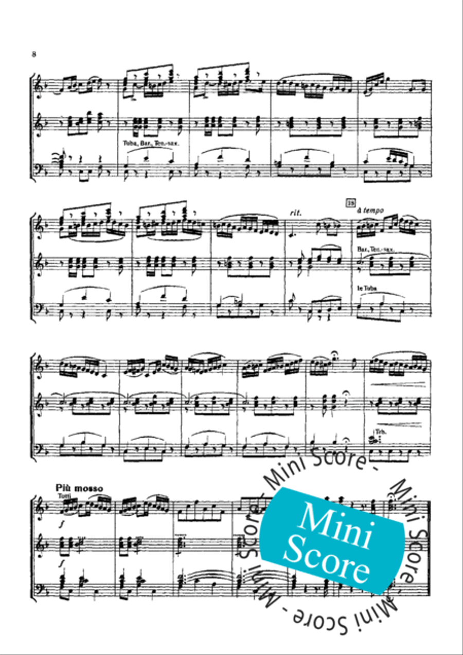 The Return Concert Band scores gallery preview page 11