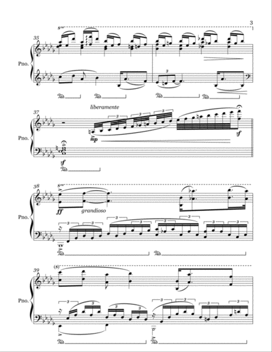Preludes for Piano - IV. Preludes for Piano - IV. Piano Solo scores gallery preview page 3