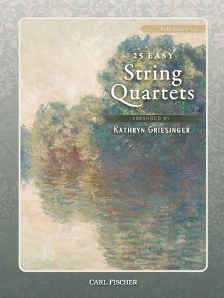 25 Easy String Quartets