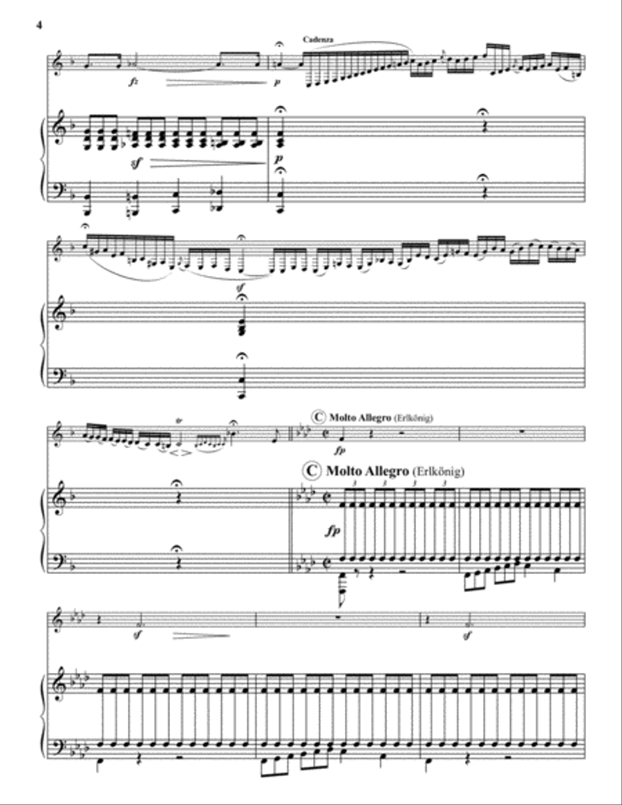 Erste Fantasie Piano Accompaniment scores gallery preview page 4