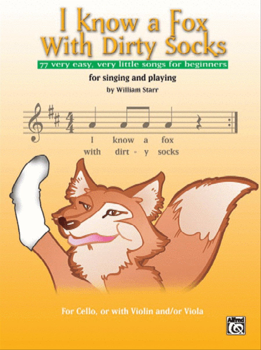 I Know a Fox with Dirty Socks - Cello Cello scores gallery preview page 1