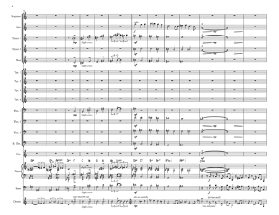 In A Sentimental Mood Jazz Ensemble scores gallery preview page 4