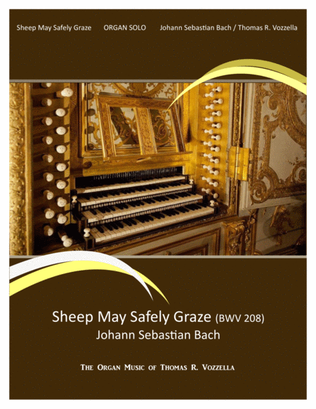 Book cover for Sheep May Safely Graze (Organ Solo)