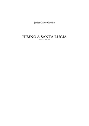 Himno a Santa Lucía (Band)