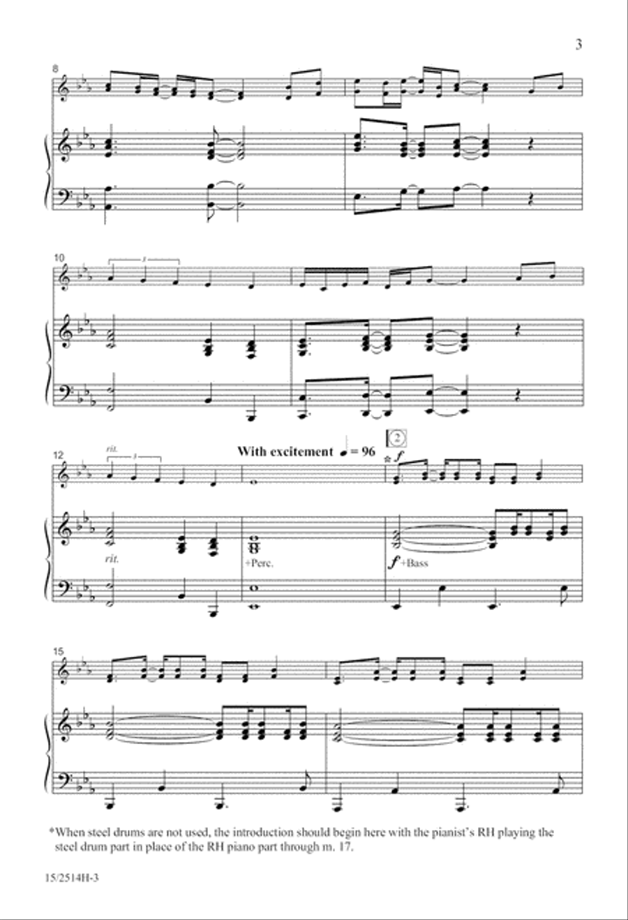 We All Smile in the Same Language 4-Part scores gallery preview page 3