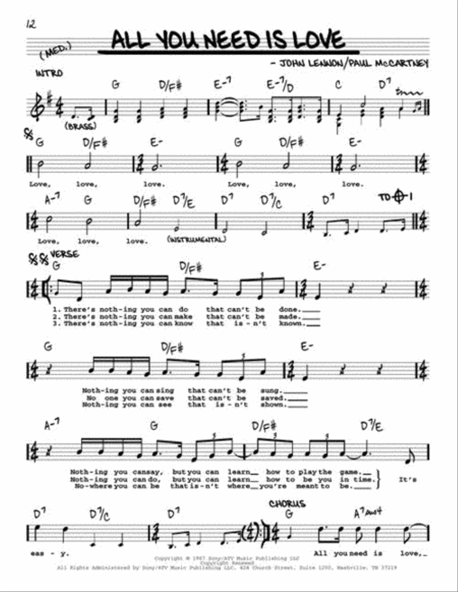 The Beatles Real Book The Beatles Real Book Piano scores gallery preview page 9