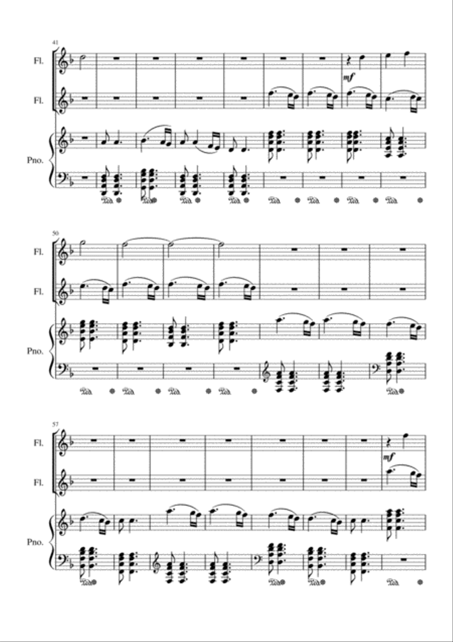 The Songs of Nature The Songs of Nature Small Ensemble scores gallery preview page 4