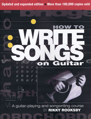 Book cover for How to Write Songs on Guitar
