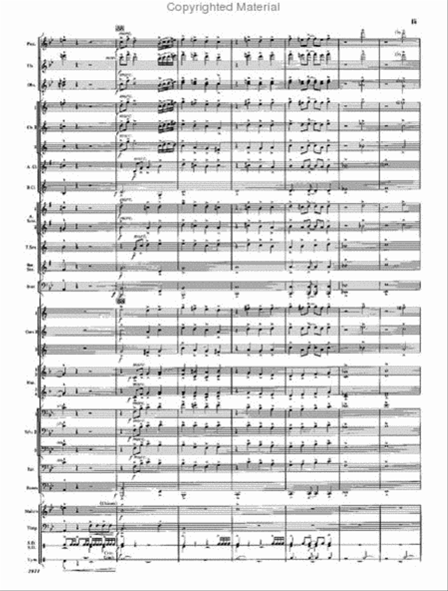 Novena Novena Concert Band scores gallery preview page 15