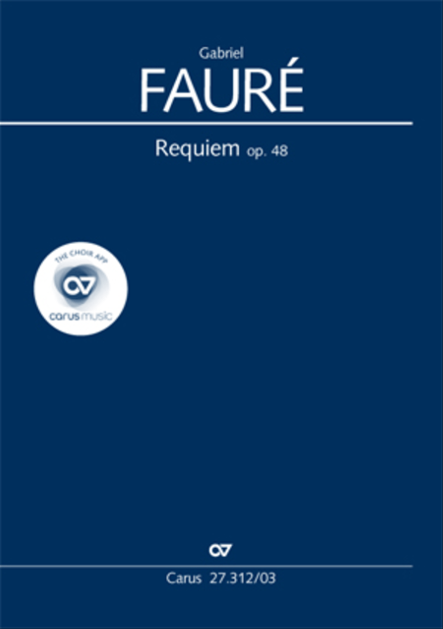 Requiem. Version for symphony orchestra (Requiem. Fassung fur Sinfonieorchester) 4-Part scores gallery preview page 1