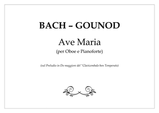 Book cover for Bach\Gounod - Ave Maria [PIANO & OBOE]