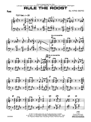 Rule the Roost: Piano Accompaniment