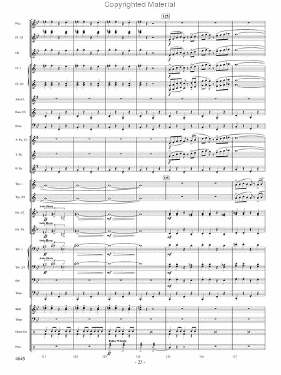 New York: 1927 Concert Band scores gallery preview page 22