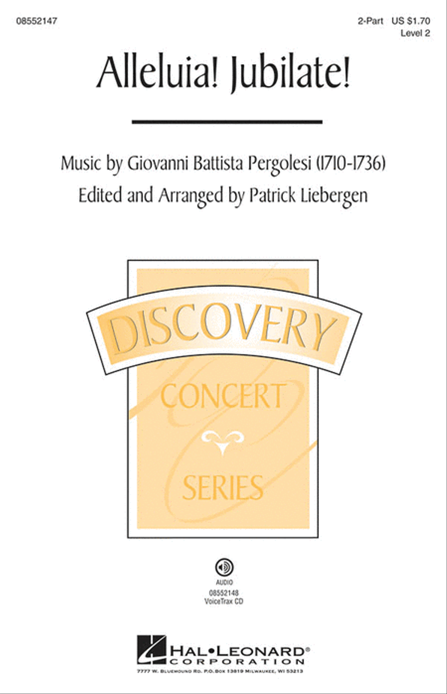Alleluia! Jubilate! Choir scores gallery preview page 1