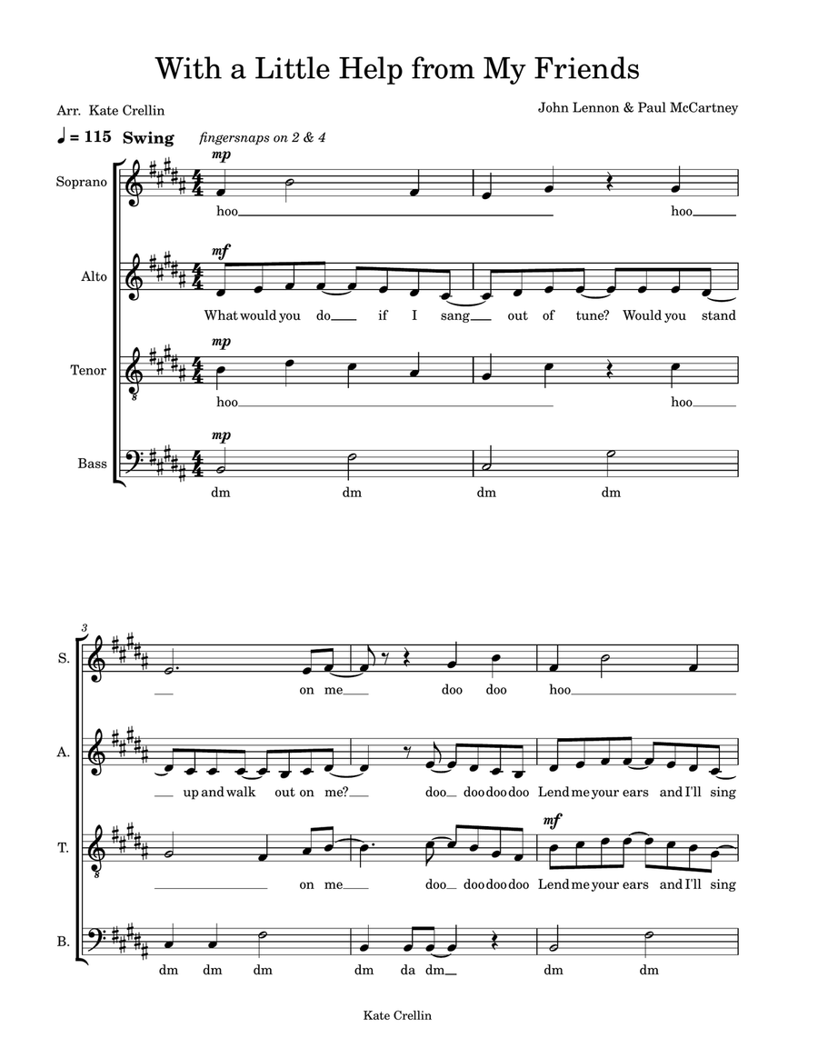 With A Little Help From My Friends