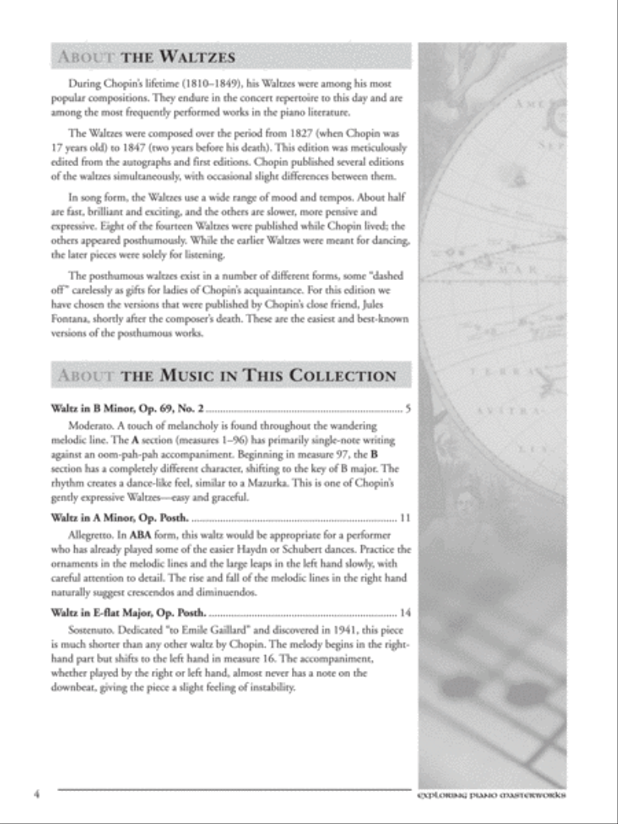 Exploring Piano Masterworks Piano Solo scores gallery preview page 7
