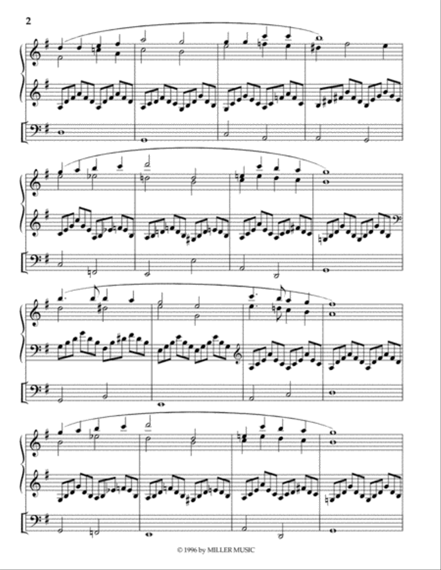 Golden Harps Are Sounding Harp scores gallery preview page 2