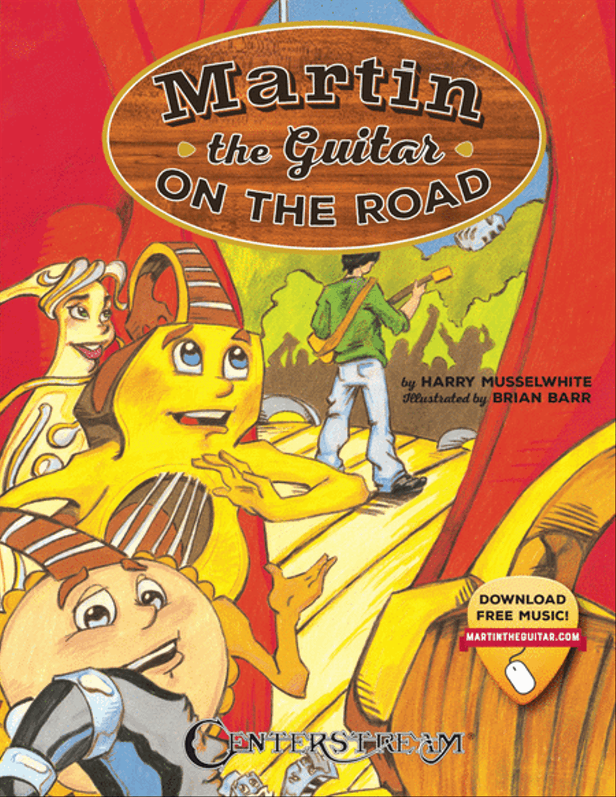 Martin the Guitar on the Road Guitar scores gallery preview page 1