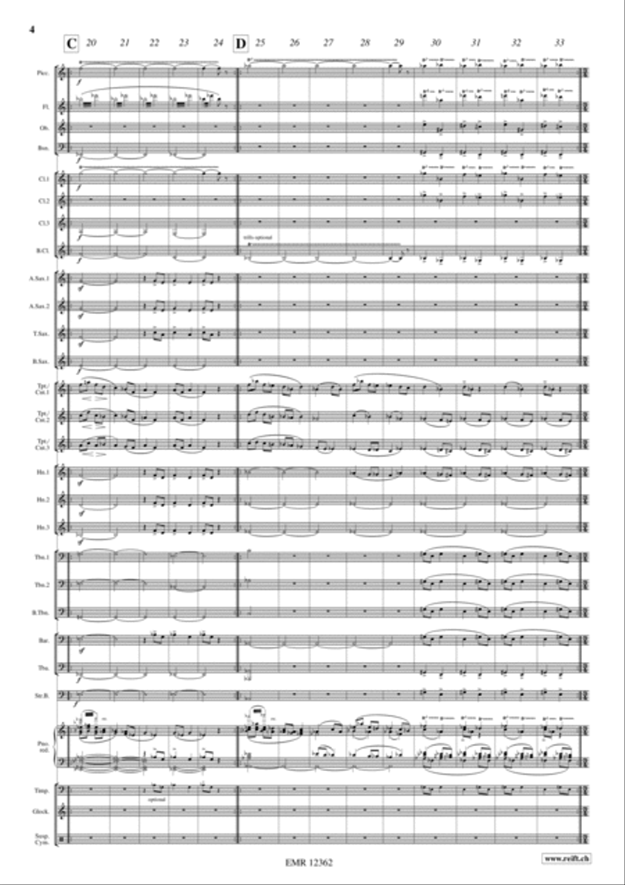 Fanfare Fanfare Concert Band scores gallery preview page 4