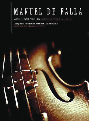 Book cover for Music for Violin and Piano from El Amor Brujo